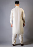 Basic Poly Viscose Whisper White Classic Fit Suit
