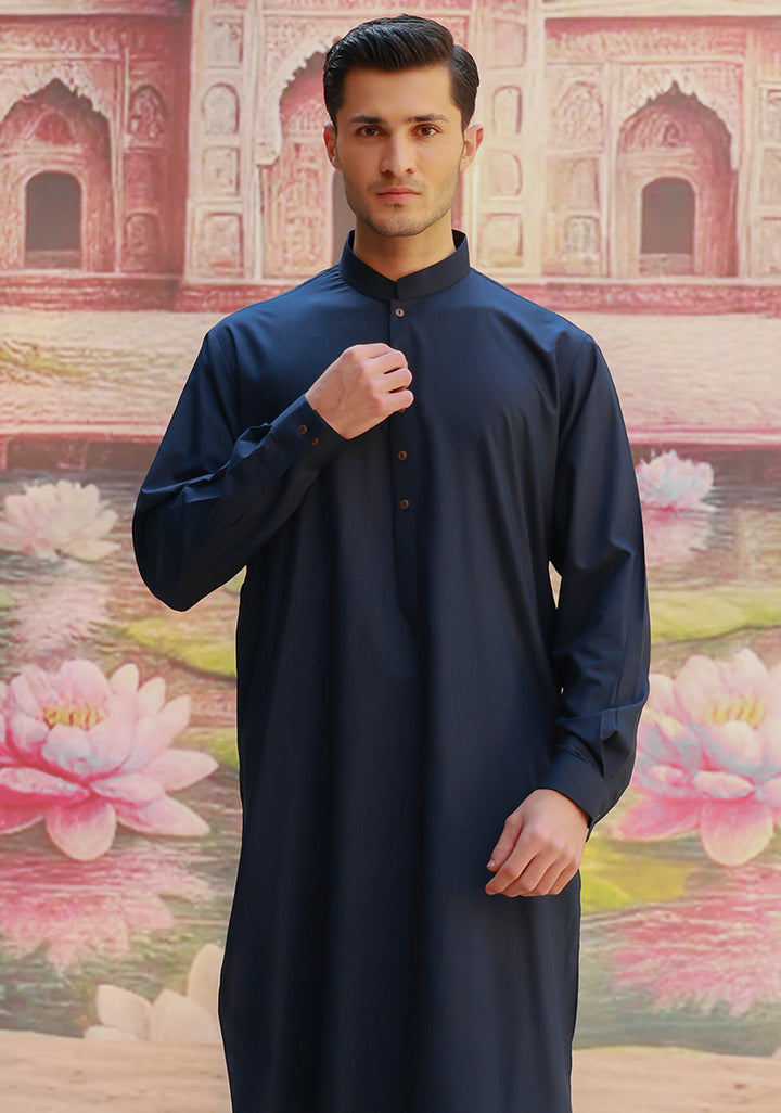 Poly Viscose Outer Space Classic Fit Slightly Defected  Suit