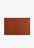 Signature Leather Light Brown Card Holder