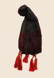 Basic Jamawar Red Dahlia Stole