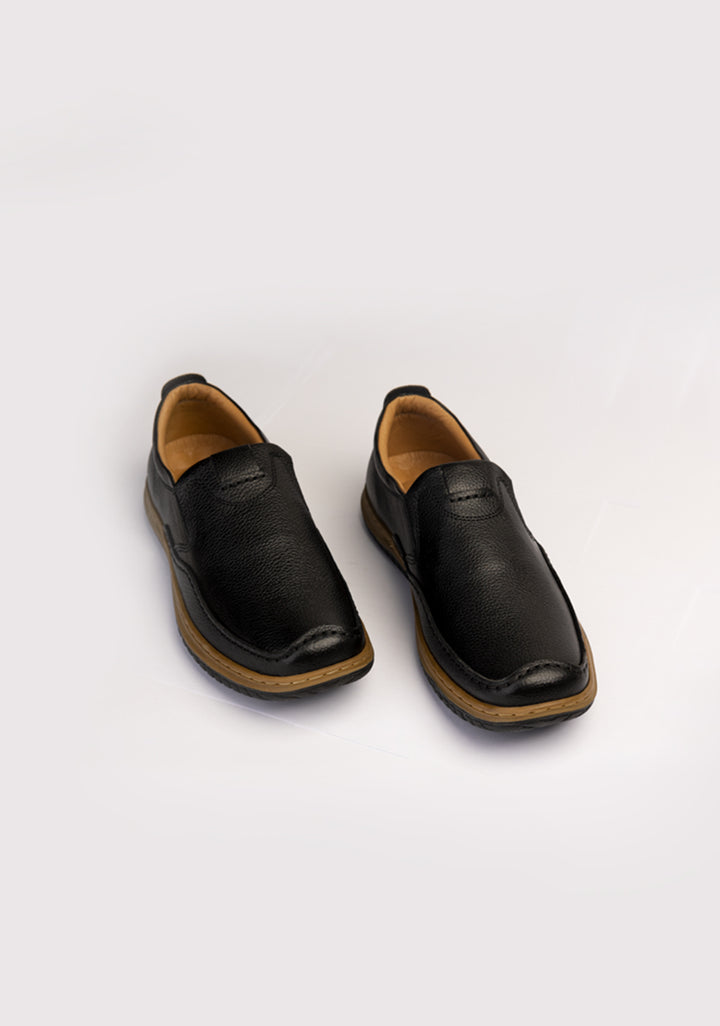 Men's Classic Leather Black Shoes