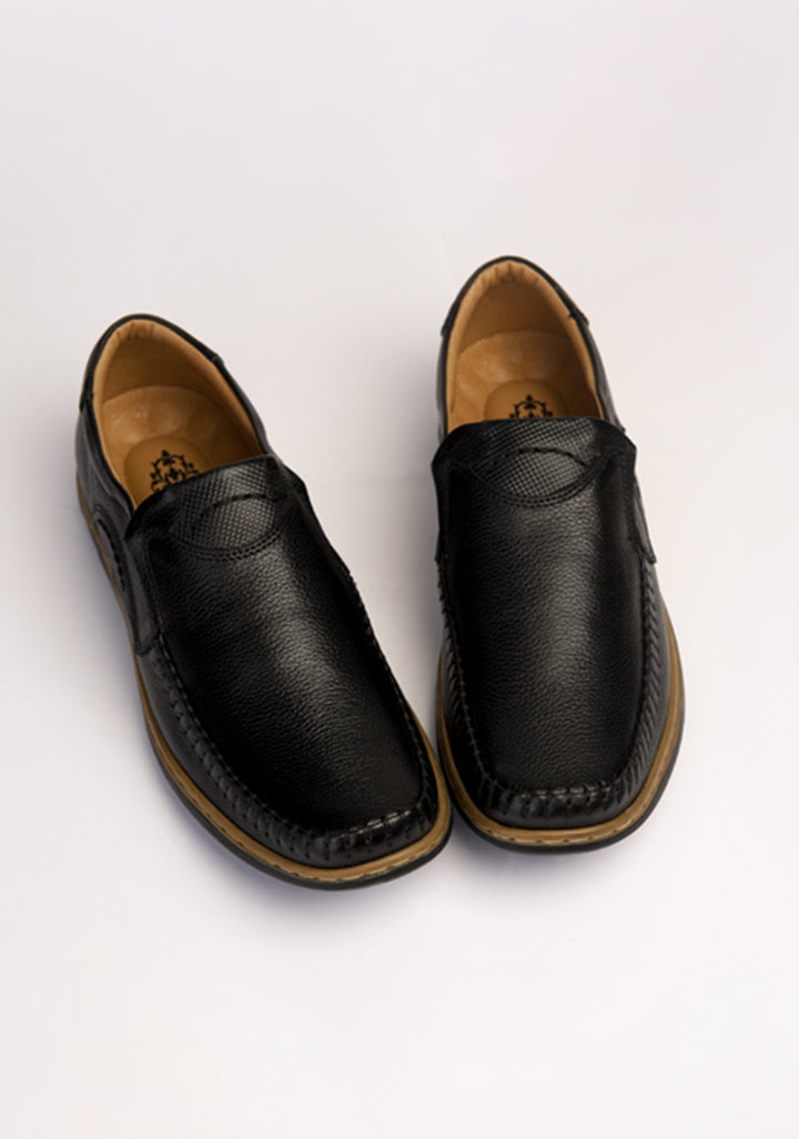 Men's Classic Leather Black Shoes