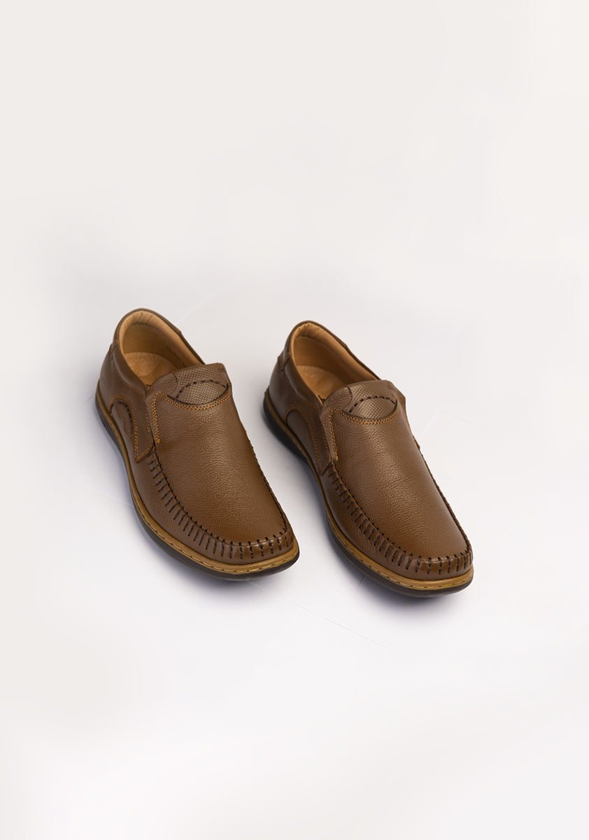 Men's Classic Leather Brown Shoes