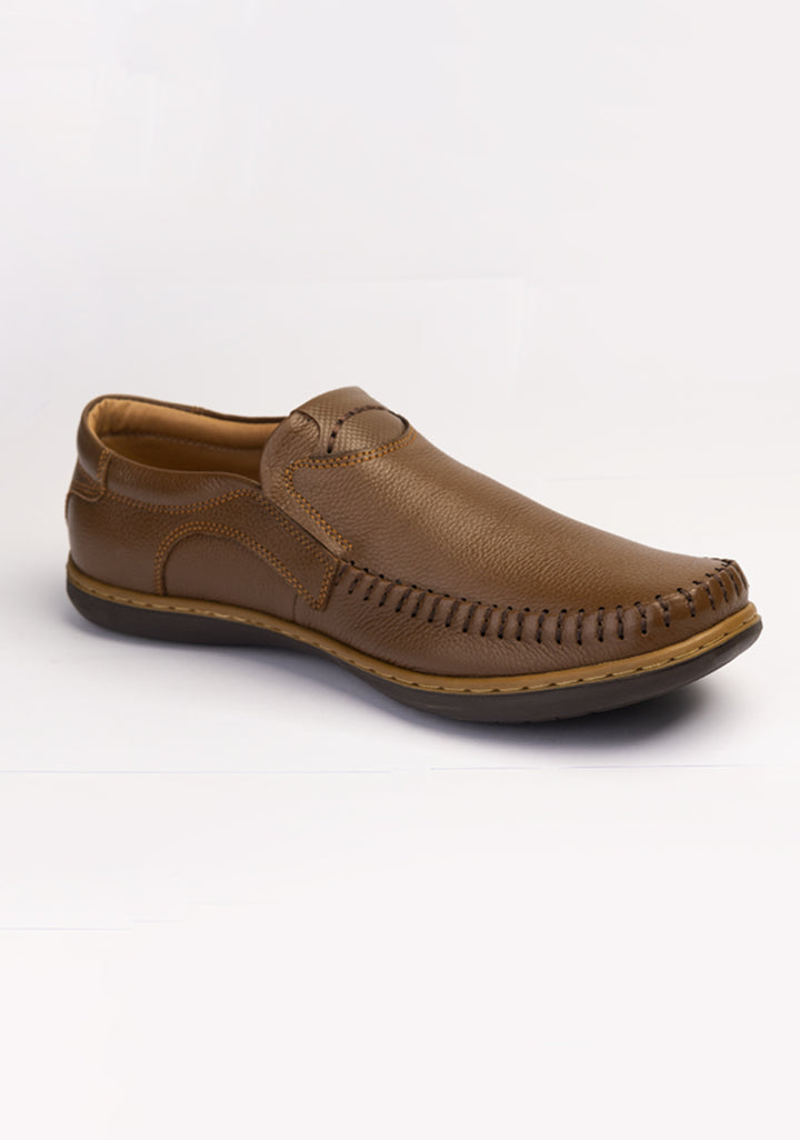 Men's Classic Leather Brown Shoes