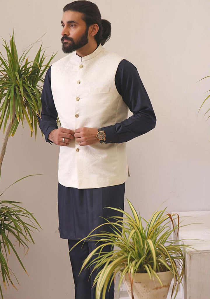 Jamawar Pristine Traditional Slightly Defected Waistcoat