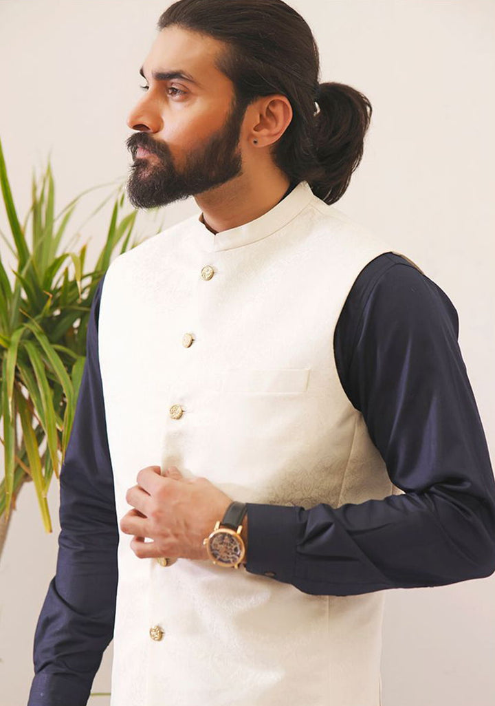 Jamawar Pristine Traditional Slightly Defected Waistcoat