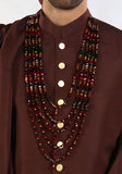 Classic Traditional Crystal Necklace Multi Color