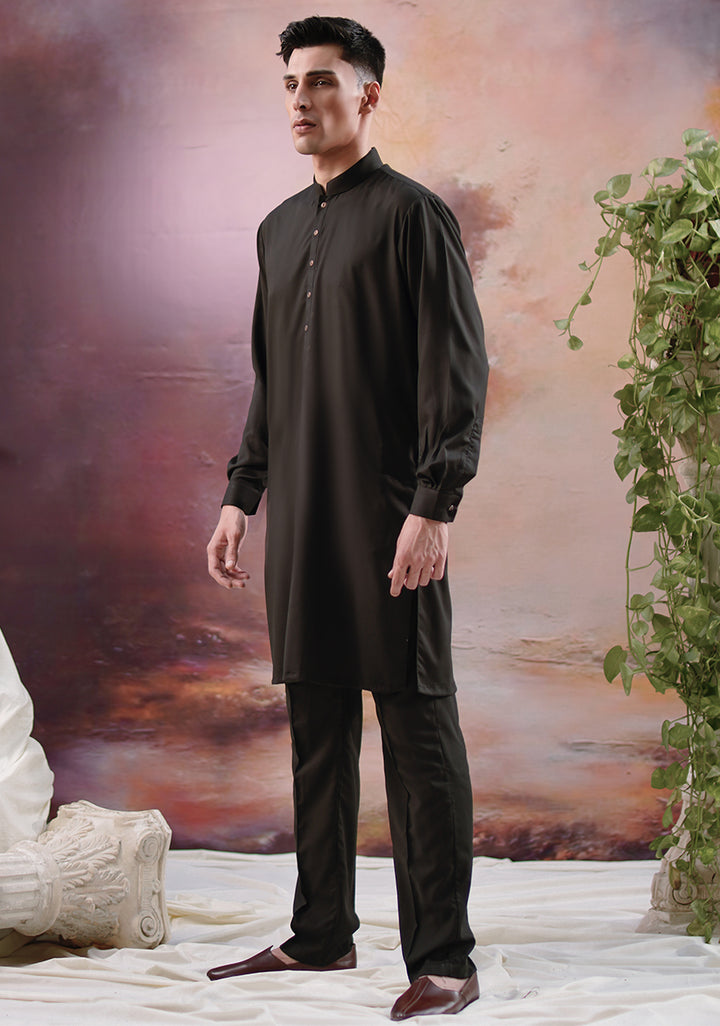 Basic Poly Viscose Tap Shoe Slim Fit Plain Suit