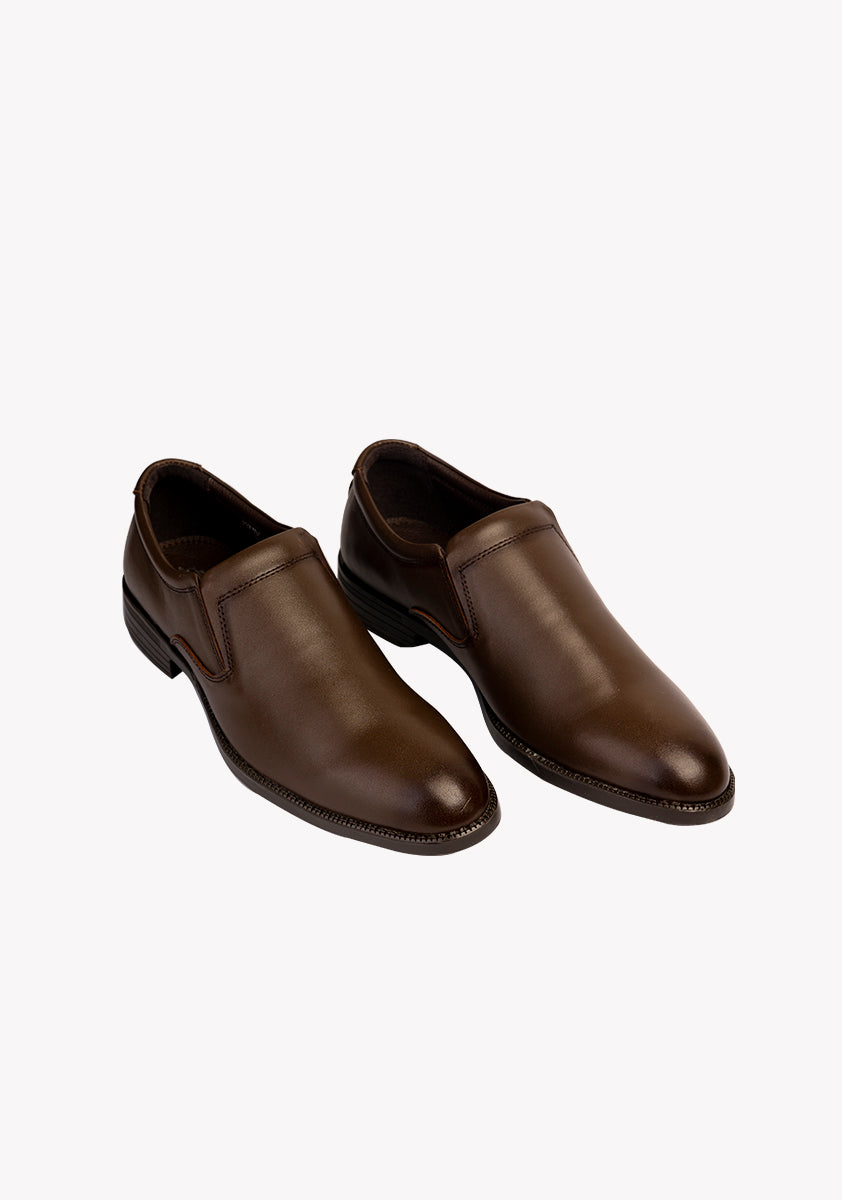 Men's Classic Leather Brown Shoes