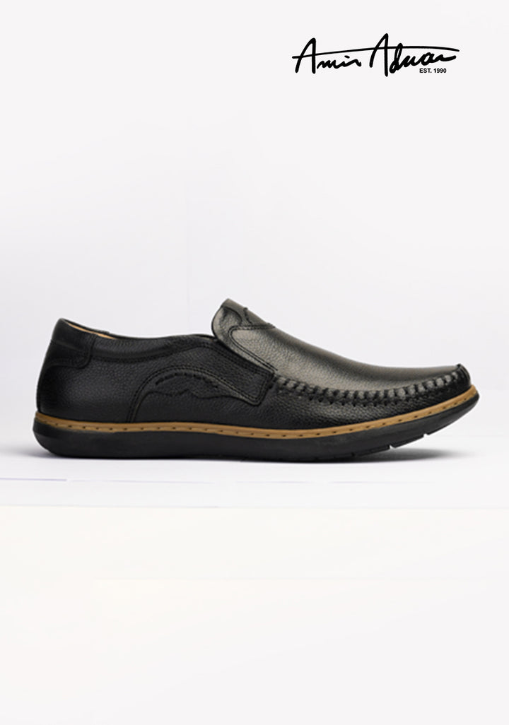 Men's Classic Leather Black Shoes