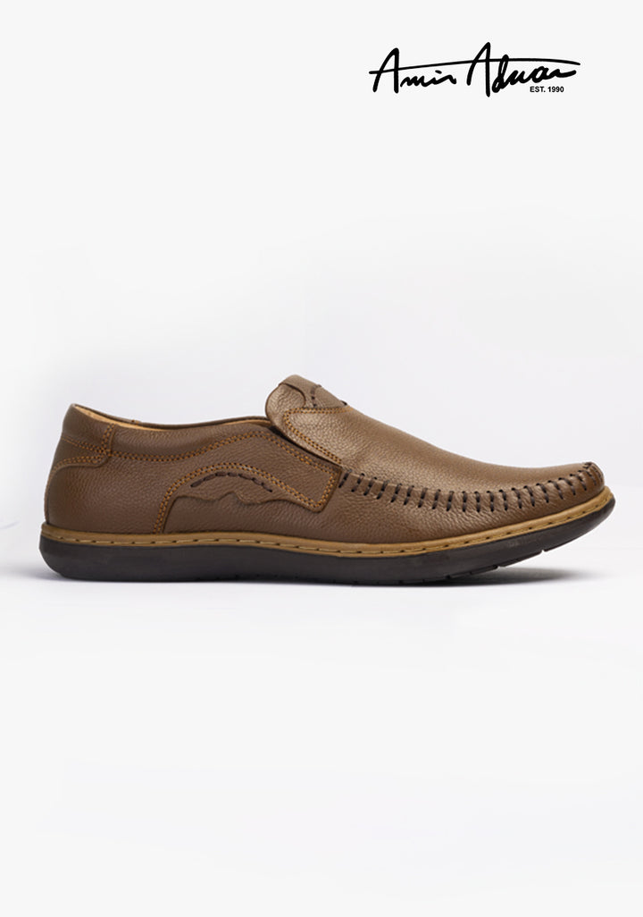 Men's Classic Leather Brown Shoes