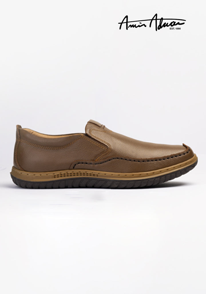 Men's Classic Leather Brown Shoes