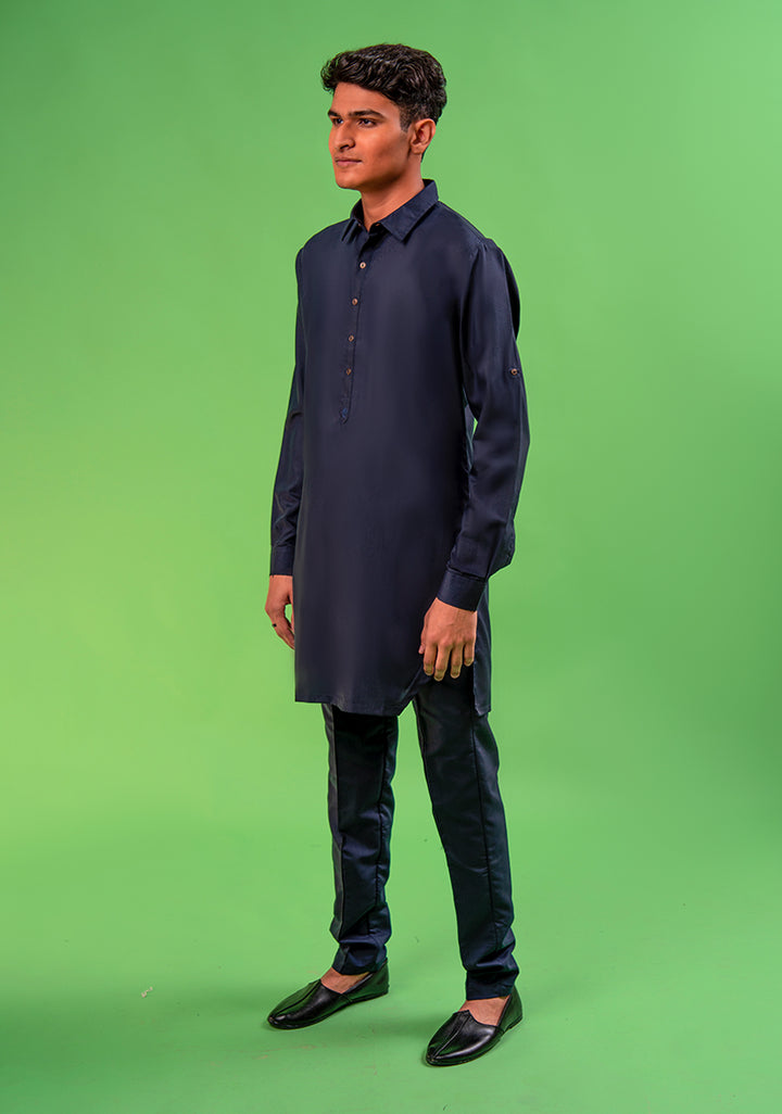 Basic Poly Viscose OuterSpace Modern Fit Suit