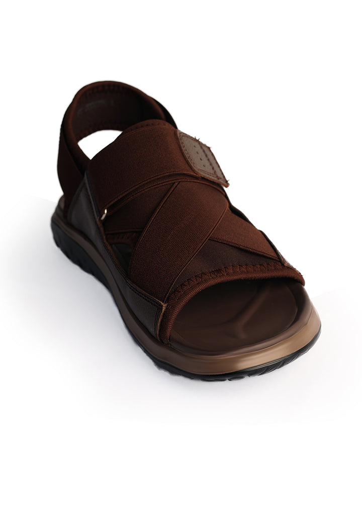 Men's Classic Leather Brown Sandal